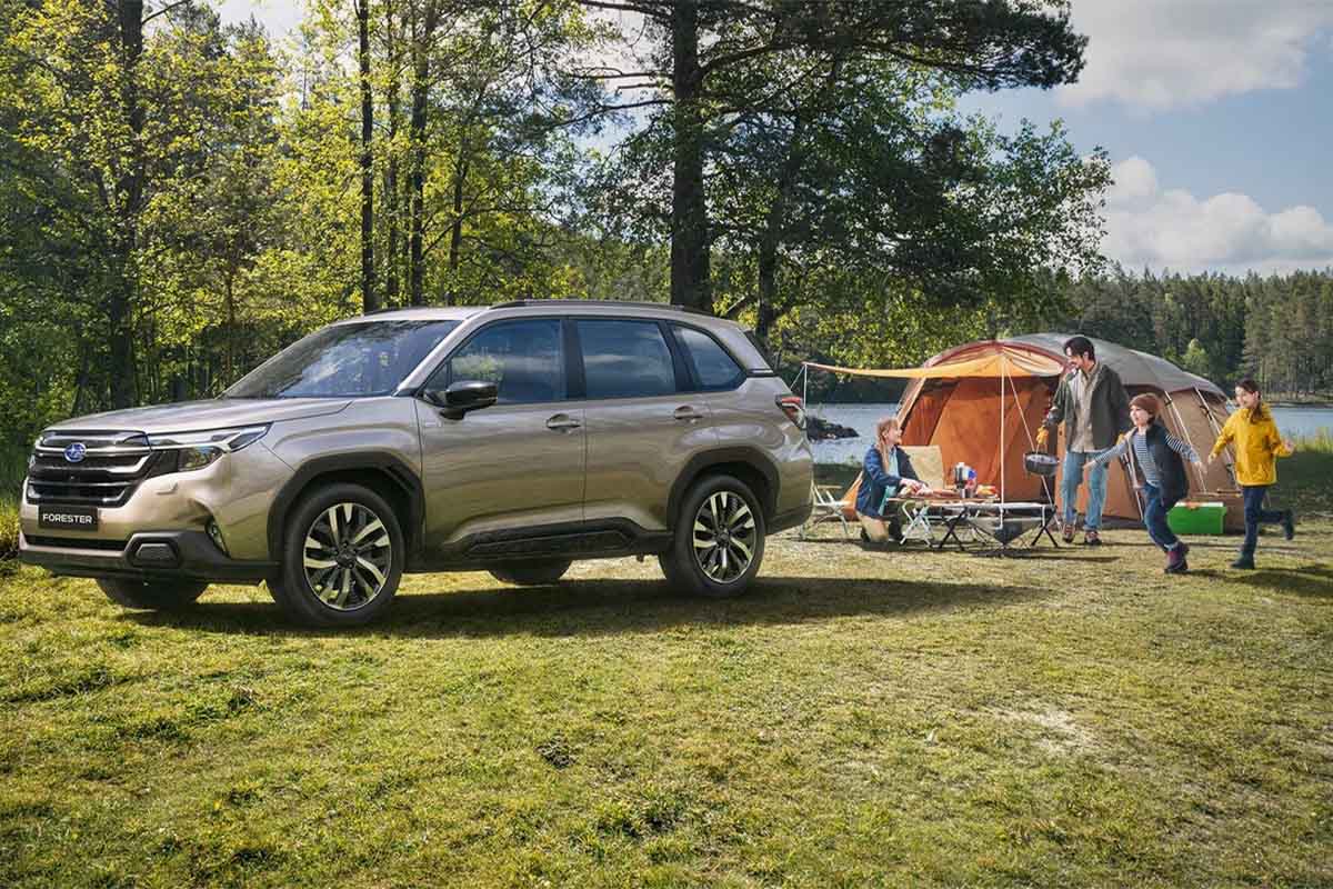 Subaru Forester Camping